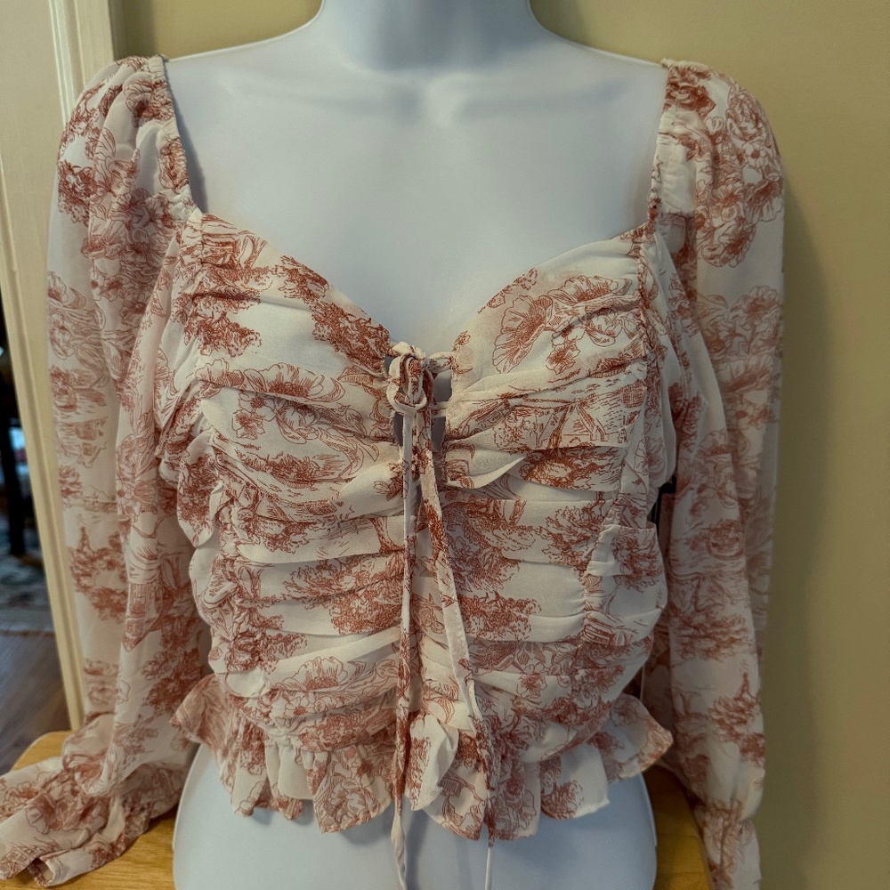 Puff Sleeve blouse by Milk & Honey